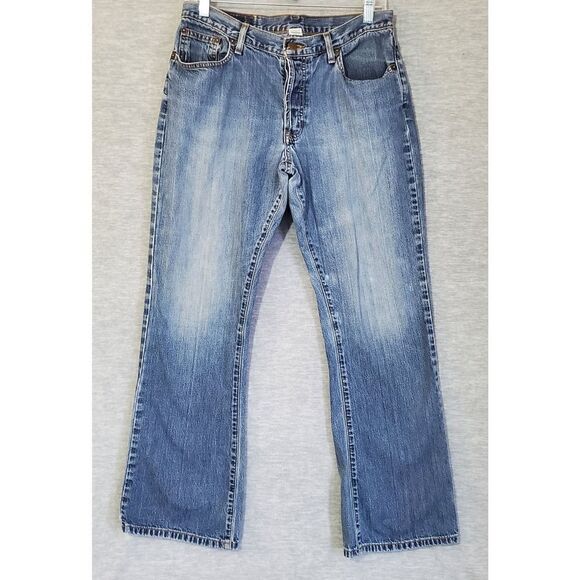Vtg Abercrombie & Fitch 1892 Jeans Womens 8R Blue Straight Leg Denim - Picture 1 of 13